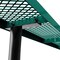 Flash Furniture Mantilla Rectangle Picnic Table, Green, Expanded Metal Mesh Top, Black Frame W/ Anchors, 8 ft L SLF-EML96-H60L-GN-GG - alternate 10